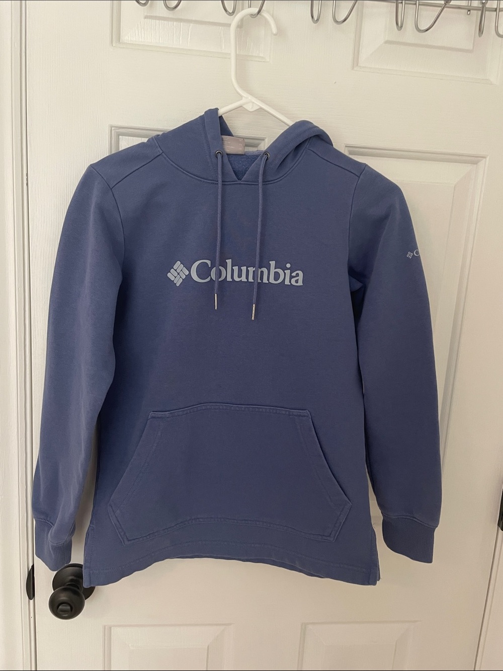 Columbia Slate Blue Logo Pullover Hoodie
